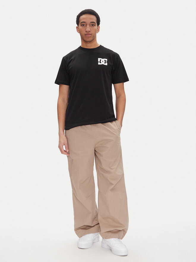 DC DC T-Shirt ADYZT05455 Schwarz Heritage Fit