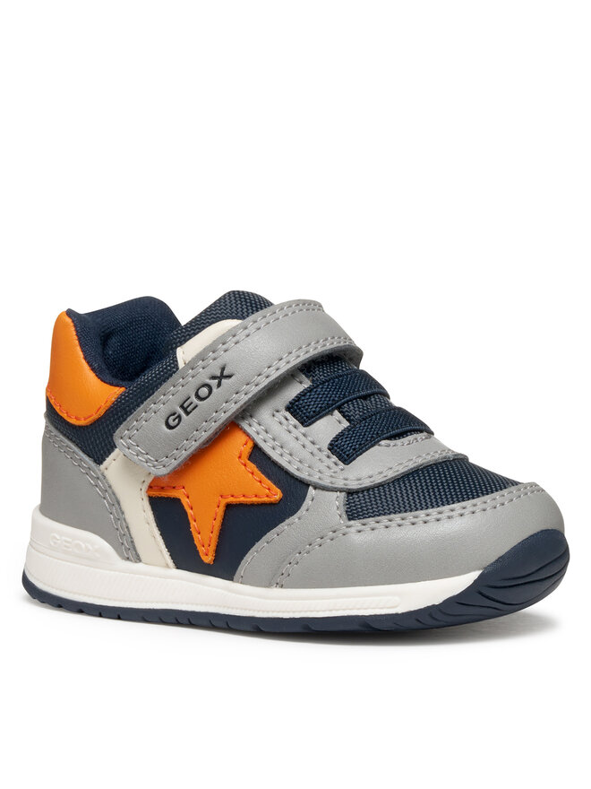 Geox Snīkeri Geox B Rishon B560RA 054FU C0036 Pelēks