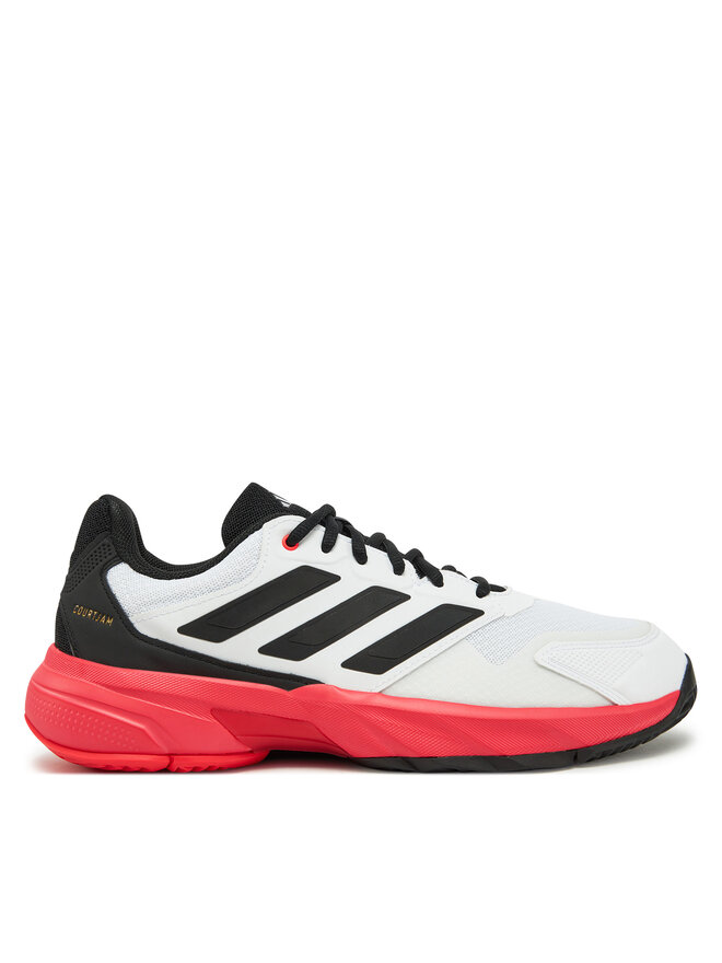 Buty do tenisa adidas Courtjam Control 3 IH3092 Biały | eobuwie.com.pl