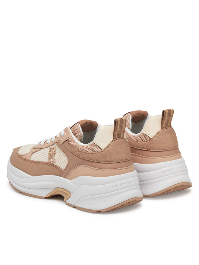 Tommy Hilfiger Zapatillas Tommy Hilfiger Th Chunky Runner FW0FW08474 Beis