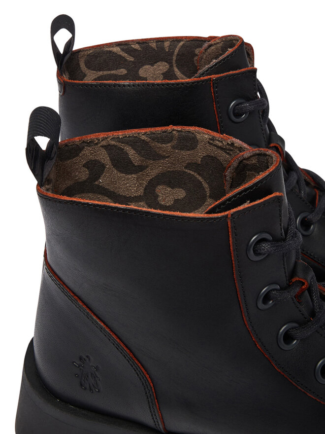 Fly London Schnürschuhe Fly London Metzyfly P144788005 Dunkelrot