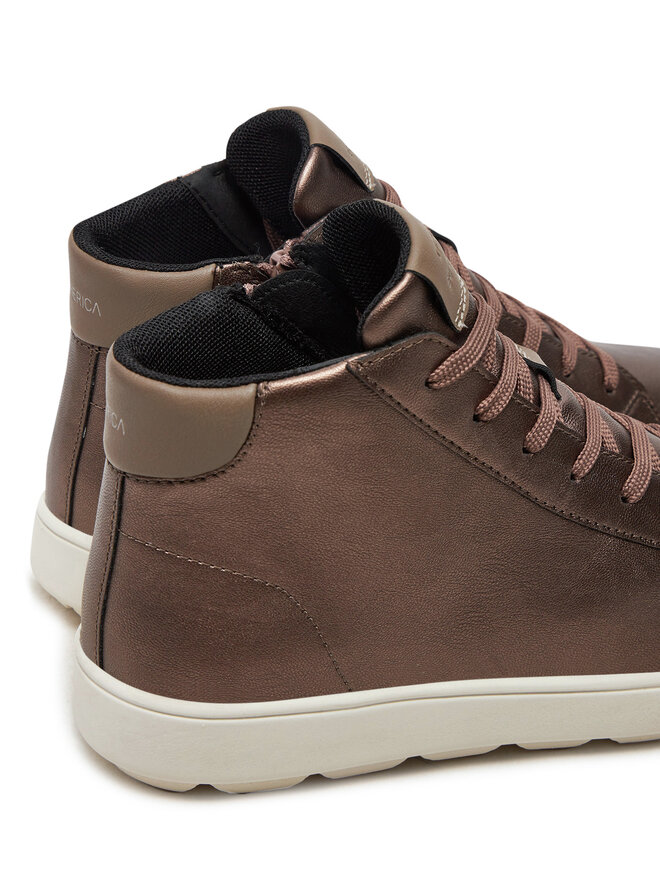 Geox Sneakersy Geox D Spherica Ecub-1 D46WEB 0NFBC C5MQ6 Béžová