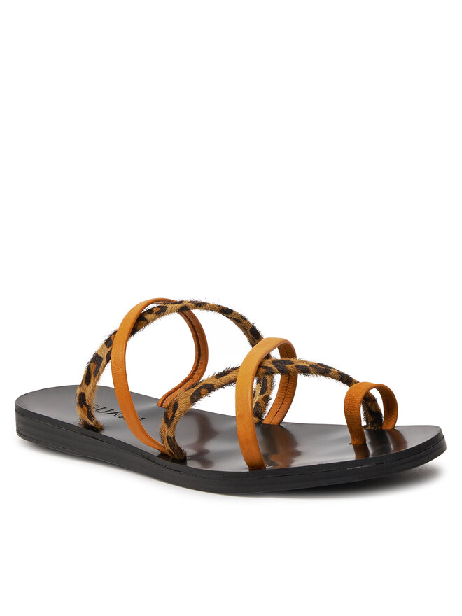 QUAZI Šlepetės per pirštą QUAZI QZ-18-04-000522 Oranžinė