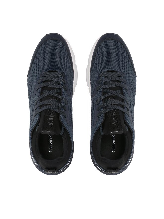 Calvin Klein Sneakers Calvin Klein Low Top Lace Up Knit HM0HM00647 Dunkelblau