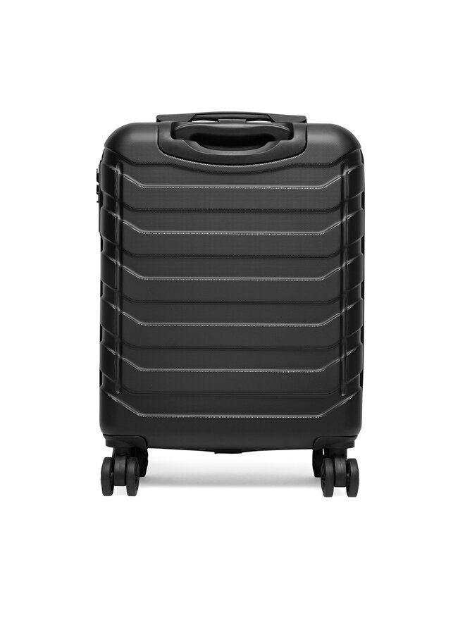 Gino Rossi Βαλίτσα Καμπίνας Gino Rossi GIN-S-001-05-BLACK Μαύρο