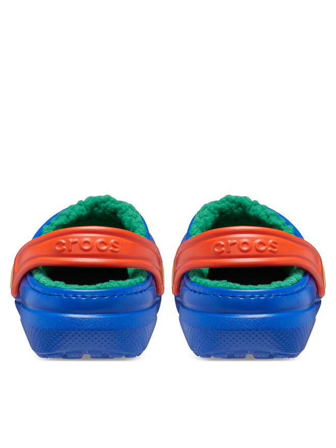 Crocs Papucs Crocs Classic Lined Clog Kids 207010 Kék