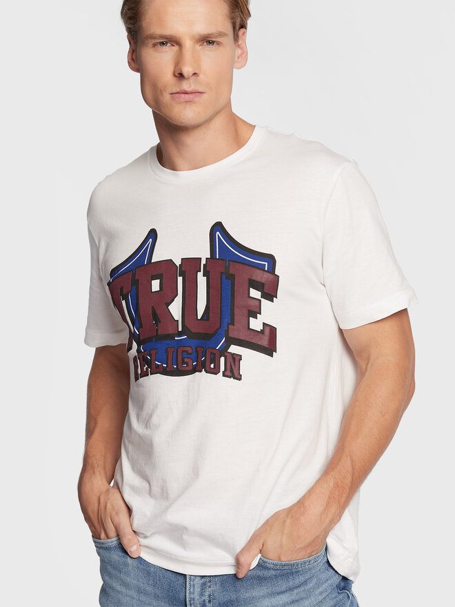 True Religion True Religion T-Shirt 106316 Weiß Regular Fit