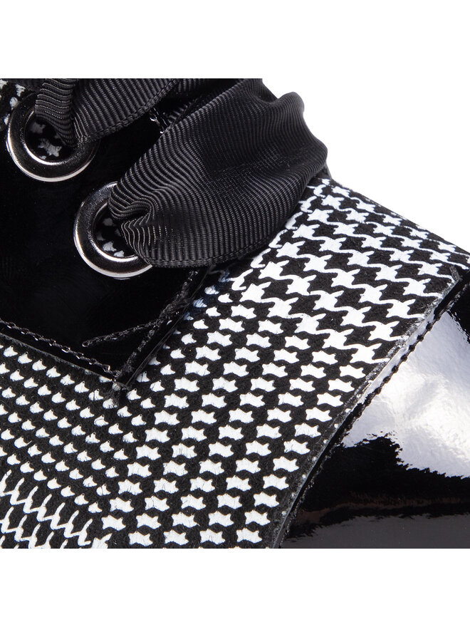 Ann Mex Halbschuhe Ann Mex 1207 01KR+01L Schwarz