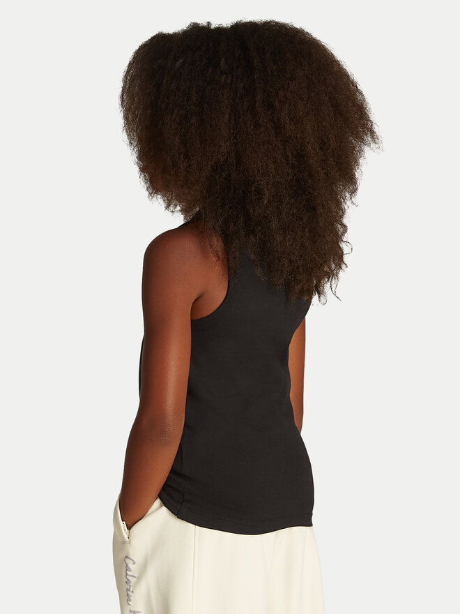 Calvin Klein Jeans Calvin Klein Jeans Τοπ Logo IG0IG02435 Μαύρο Regular Fit