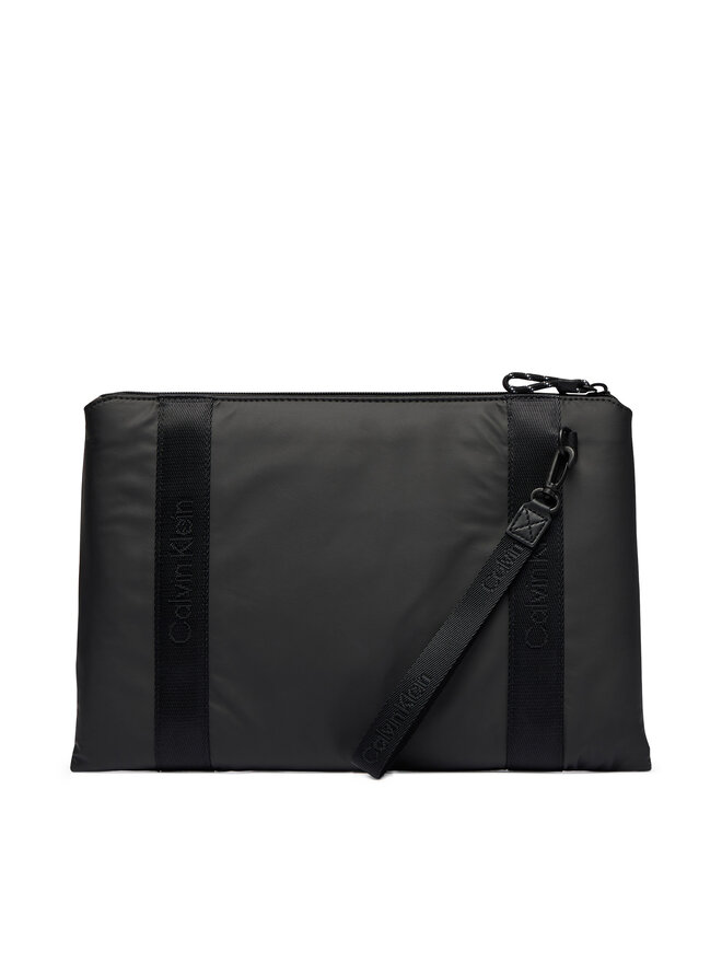 Calvin Klein Notebook-Etui Calvin Klein Rubberized Laptop Sleeve W/ Hand LV04D1294G Schwarz