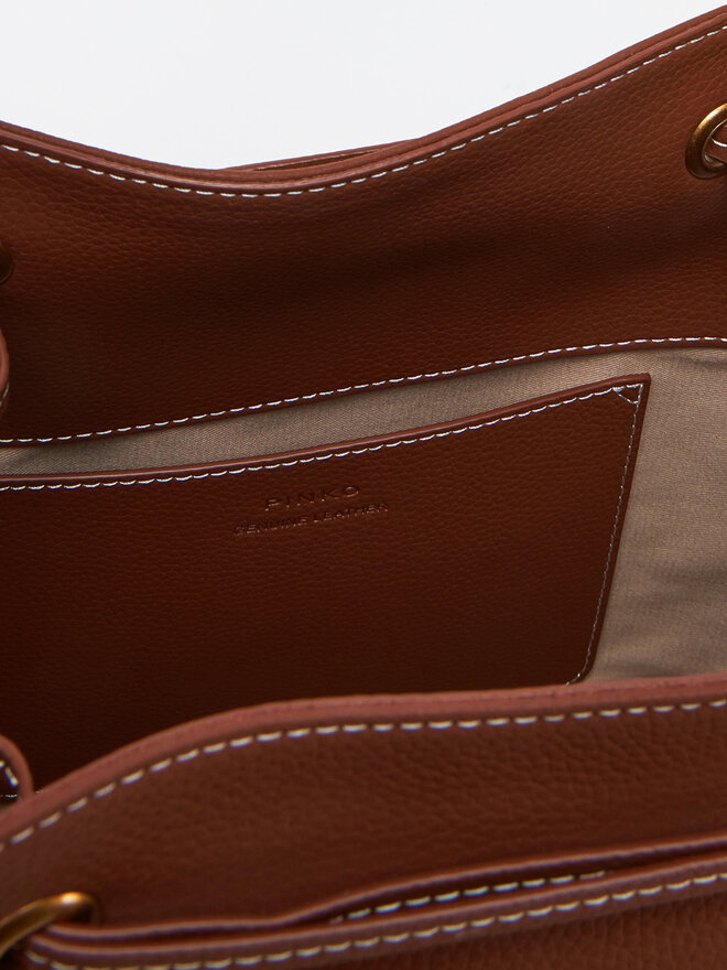 PINKO Handtasche PINKO SECCHIELLO CLASSIC 104305 A29Q L84Q Braun