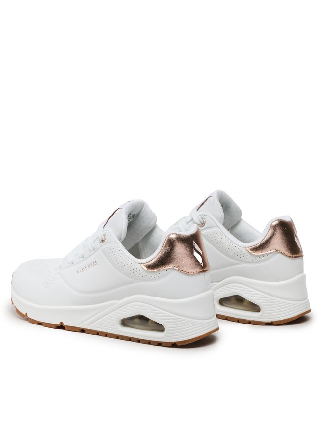 Skechers Sneakersy Skechers Uno 177094/WHT Biały