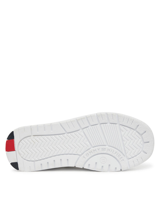 Tommy Hilfiger Sneakers Tommy Hilfiger Flag Low Cut Velcro Sneaker T3X9-33859-1355 M Weiß
