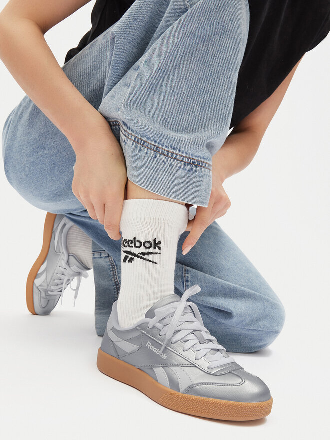 Reebok Сникърси Reebok REEBOK SMASH EDGE 100216233 Сребрист
