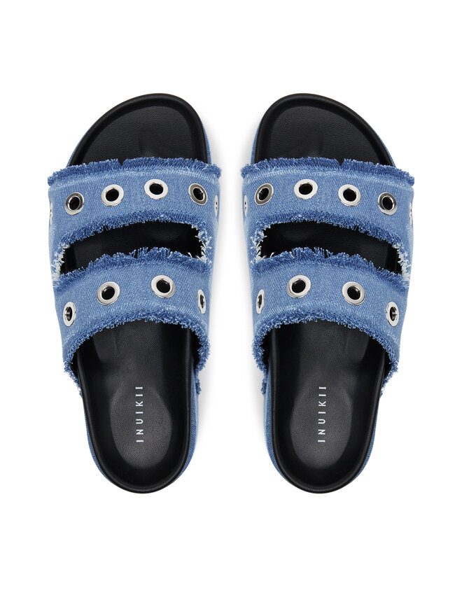 Inuikii Шльопанці Inuikii Jeans Studos 70103-150 506 Cиній