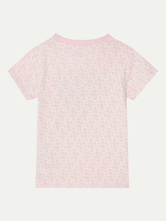 Guess Guess Camiseta K5RI15 K6YW4 Rosa Regular Fit