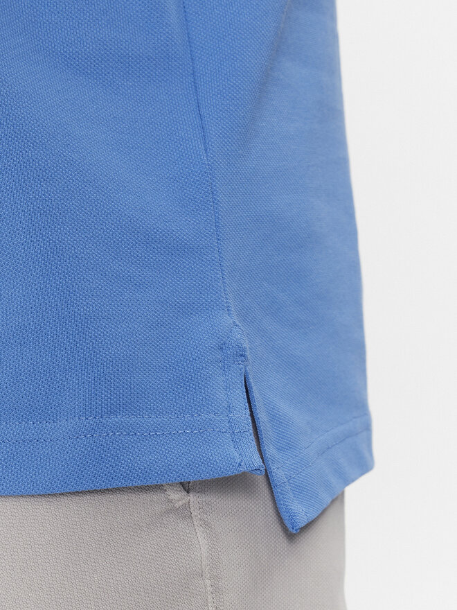Tommy Hilfiger Tommy Hilfiger Поло 1985 MW0MW17771 Голубий Slim Fit