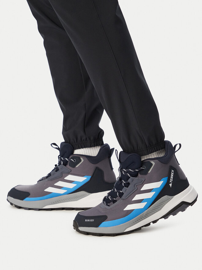 adidas Трекінгові черевики adidas Terrex Anylander Mid Rain.Rdy Hiking Shoes JR6593 Сірий