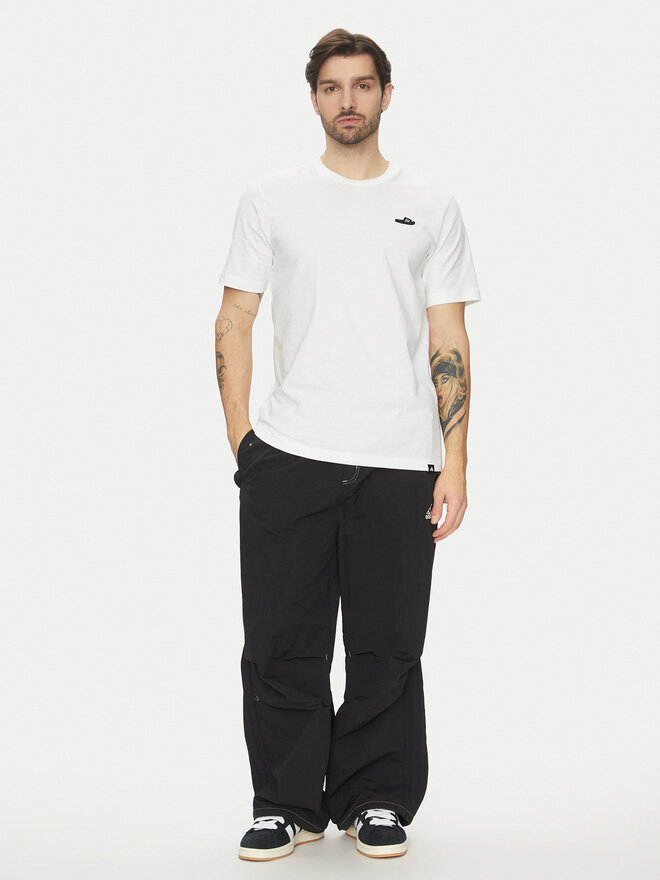 adidas adidas Majica Lounge Slide Graphic JJ4002 Bela Regular Fit