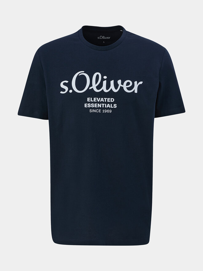 s.Oliver s.Oliver Camiseta 2139909 Azul Regular Fit