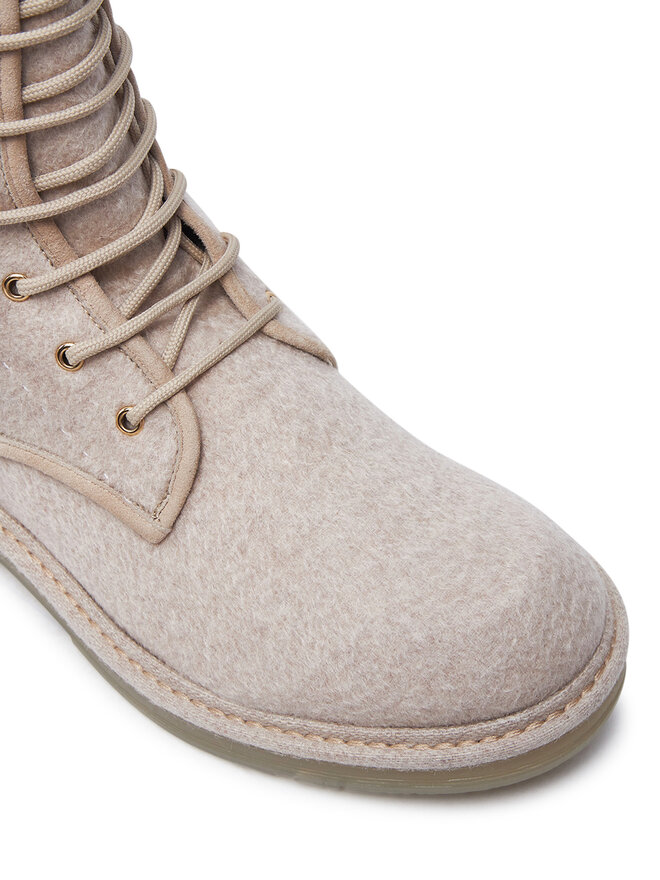 Max Mara Stiefeletten Max Mara Bakerzip 2424796072600 Beige