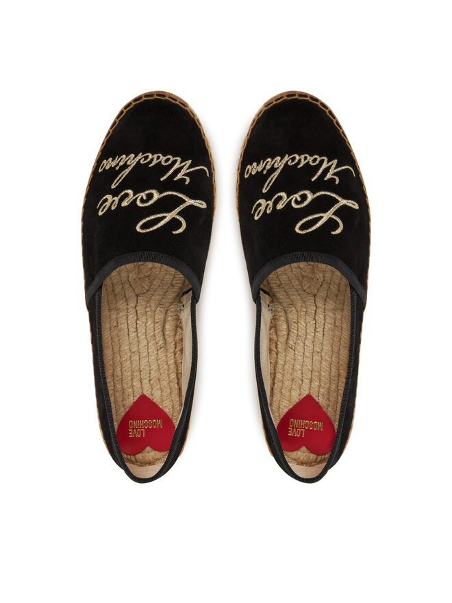 LOVE MOSCHINO Espadrile LOVE MOSCHINO JA10272G0MIG0000 Crna