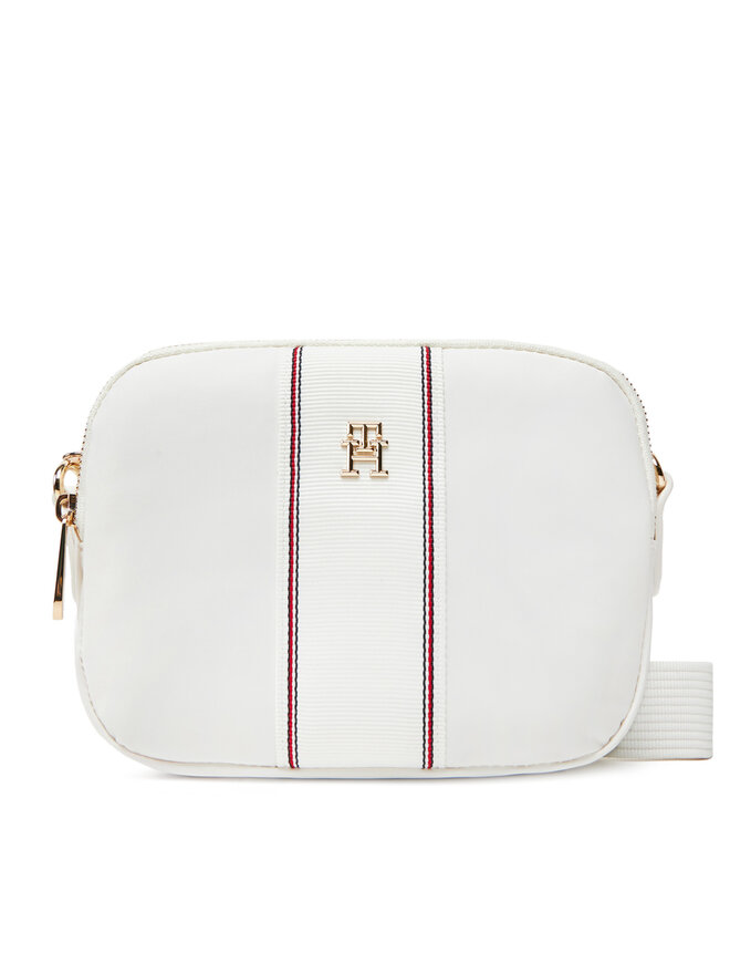 Tommy Hilfiger Kabelka Tommy Hilfiger Poppy Camera Bag Corp AW0AW17230 Bílá