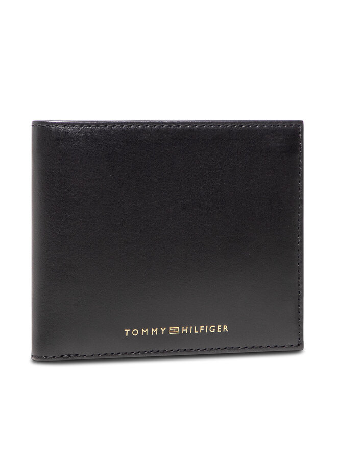 Tommy Hilfiger Geldbörse Tommy Hilfiger Casual Leather Cc And Coin AM0AM07814 Schwarz