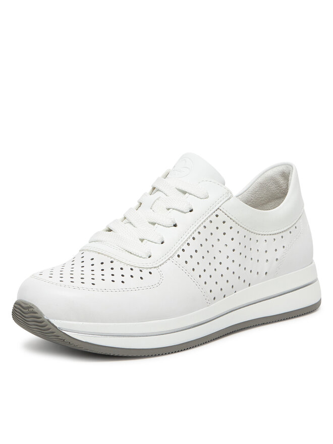 Rieker Sneakersy Rieker N4515-80 Biały