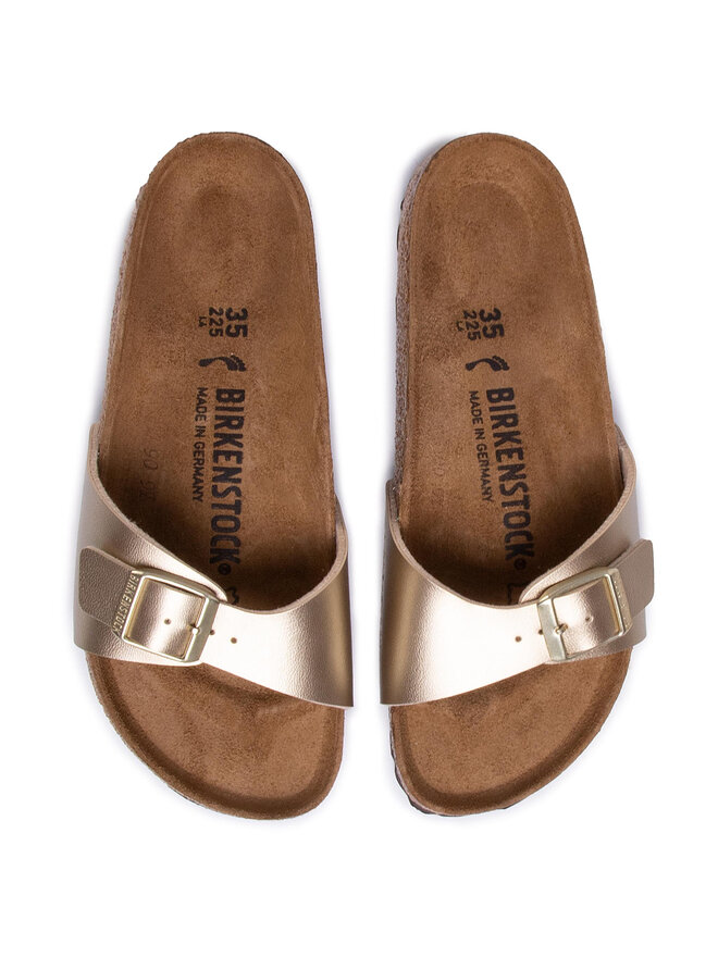 Pantoletten Birkenstock Madrid Bs 1016107 Goldfarben eschuhe