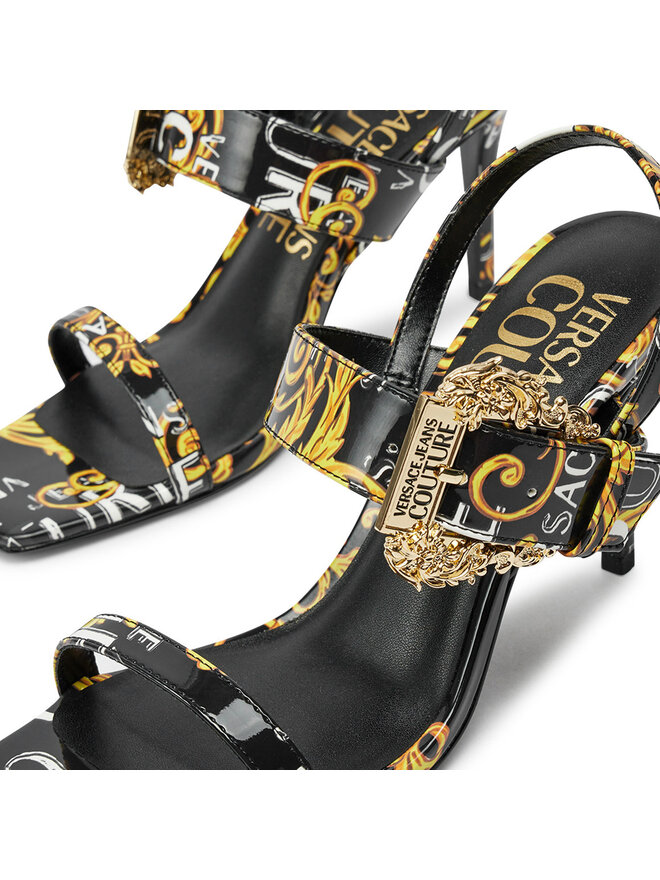 Versace Jeans Couture Sandali Versace Jeans Couture 76VA3S71 Nero