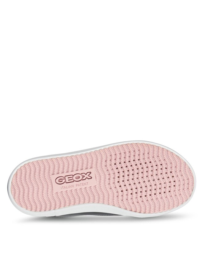 Geox J Gisli Girl A Sneakers voor meisjes, Blauw, 35 EU