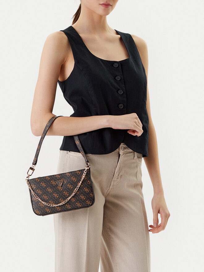 Сумка Guess Noelle II Mini HWQG96 72720 Коричневий | evzuttya.com.ua
