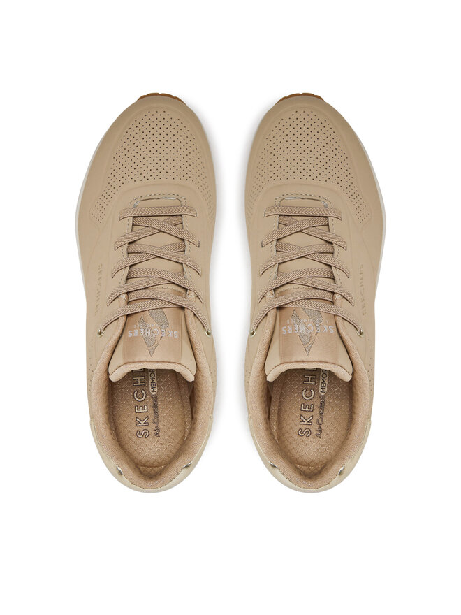 Skechers Сникърси Skechers 155196/NUDE Бежов