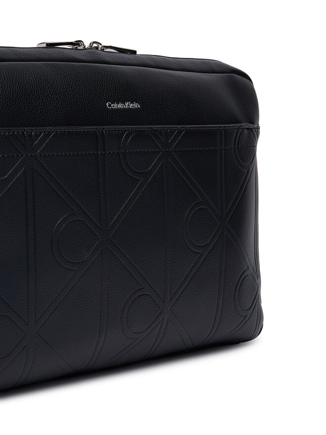 Calvin Klein Laptoptasche Calvin Klein Xl Emblem Aop LV04D3526G Schwarz