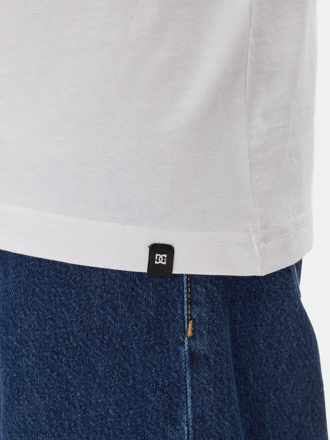DC DC Marškinėliai ADYZT05377 Balta Regular Fit