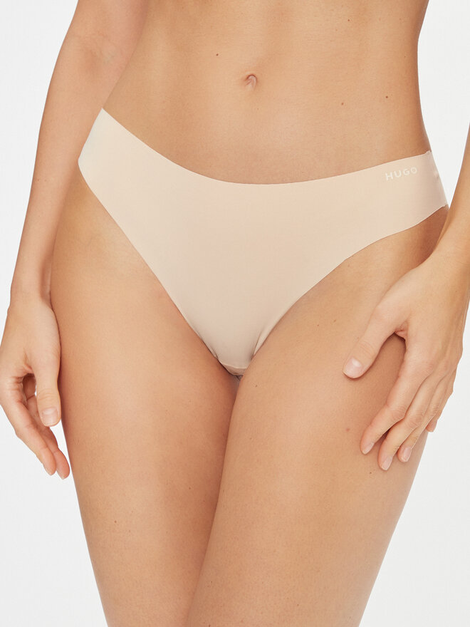 HUGO Hugo 3er-Set klassische Damenslips 50495891 Beige