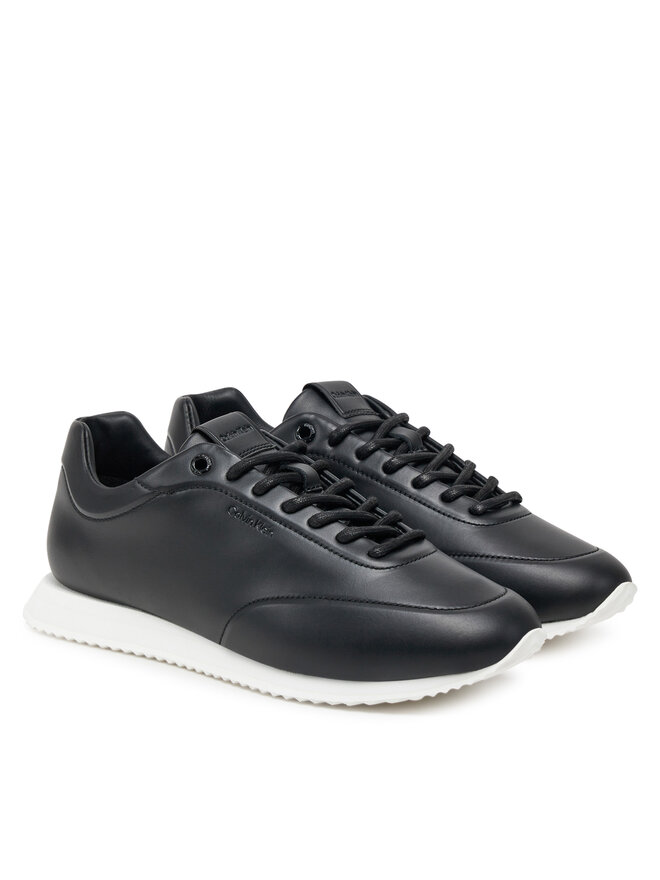 Calvin Klein Sneakersy Calvin Klein Runner Lace Up - Lth HW0HW02396 Czarny