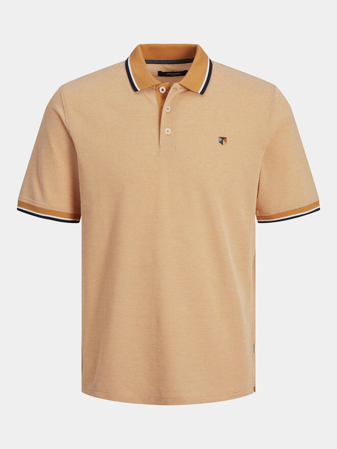 Jack&Jones Jack&Jones Pólóing Bluwin 12169064 Narancssárga Regular Fit