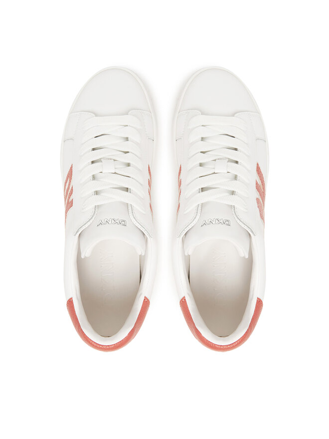 DKNY Снікерcи DKNY Abeni Lace Up Sneaker K1300916 Білий