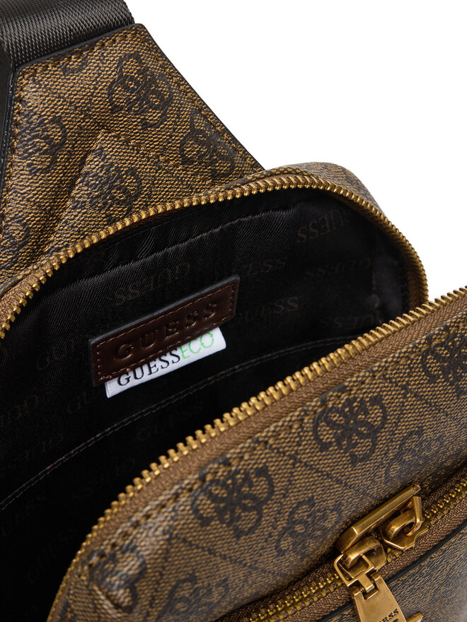 Guess Плоска сумка Guess HMMILO P5226 Коричневий