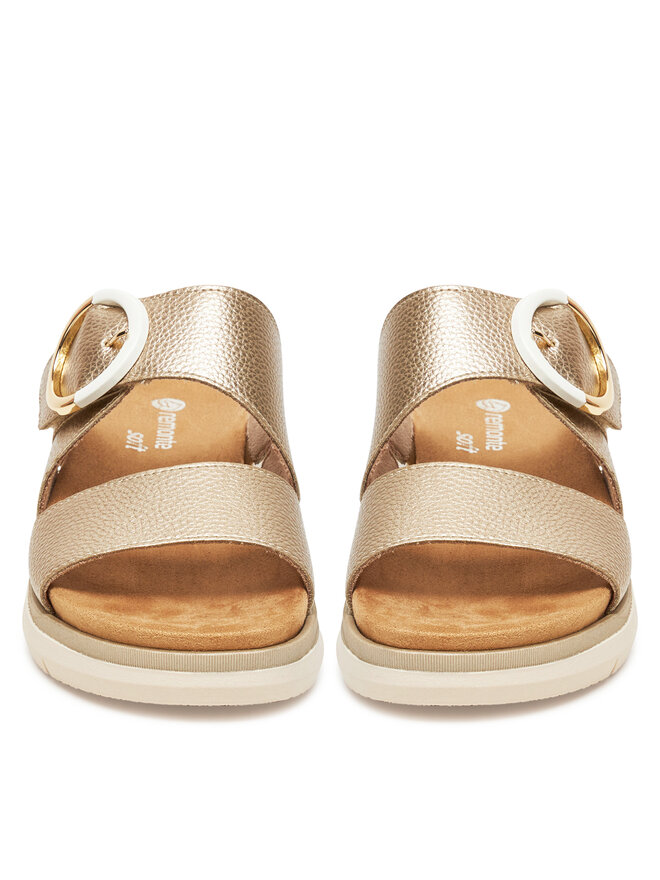 Remonte Pantoletten Remonte D2K51-90 Goldfarben