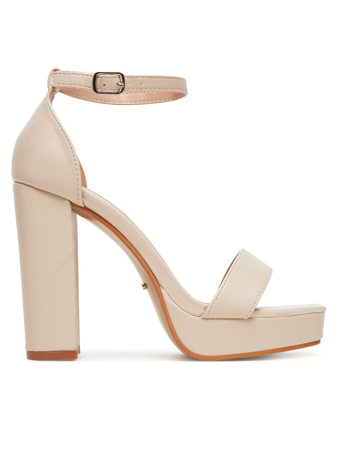 DeeZee Sandály DeeZee LE601-19 Écru