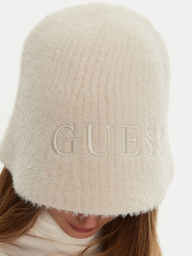 Guess Czapka Guess W4BZ23 Z2740 Biały