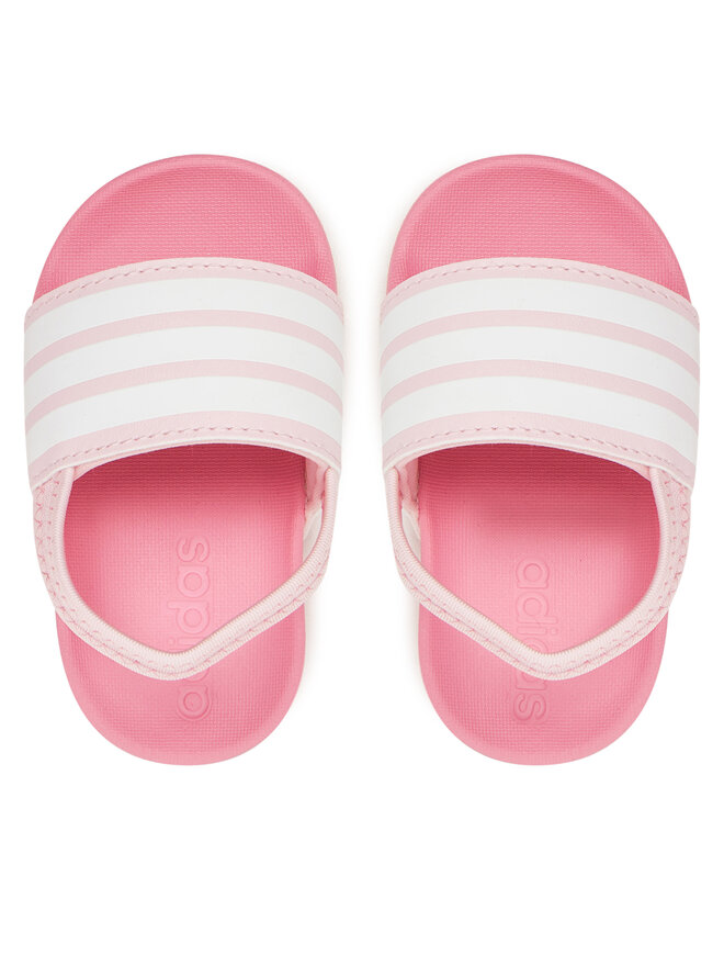 adidas Sandały adidas adilette Estrap JR5326 Różowy