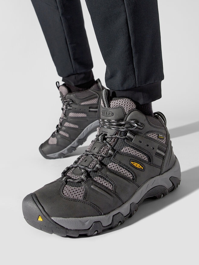 Trekkingschuhe Keen Koven Mid Wp 1020210 Schwarz eschuhe.at