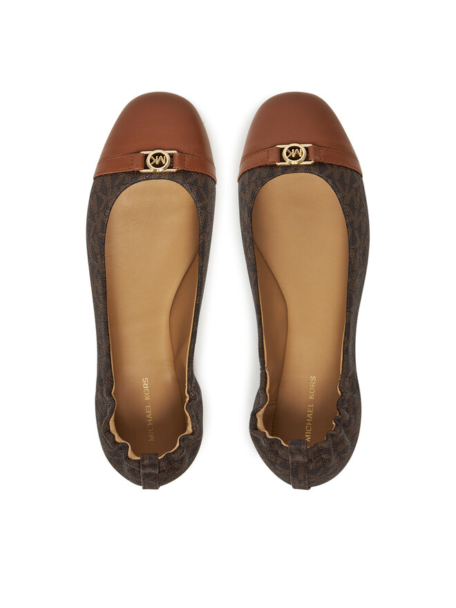 MICHAEL Michael Kors Μπαλαρίνες MICHAEL Michael Kors Mandy 40S5MAFP1B Καφέ