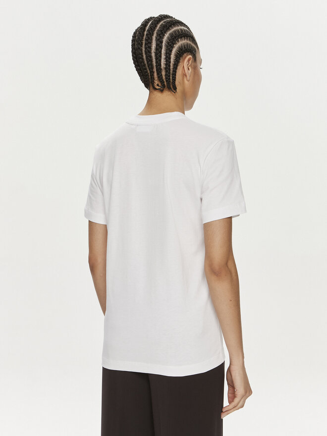 Calvin Klein Calvin Klein T-Shirt Multi Logo K20K207215 Λευκό Regular Fit