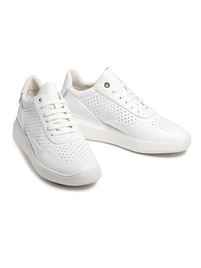 Geox Sneakers Geox D Rubidia C D15APC 00085 C1000 Alb