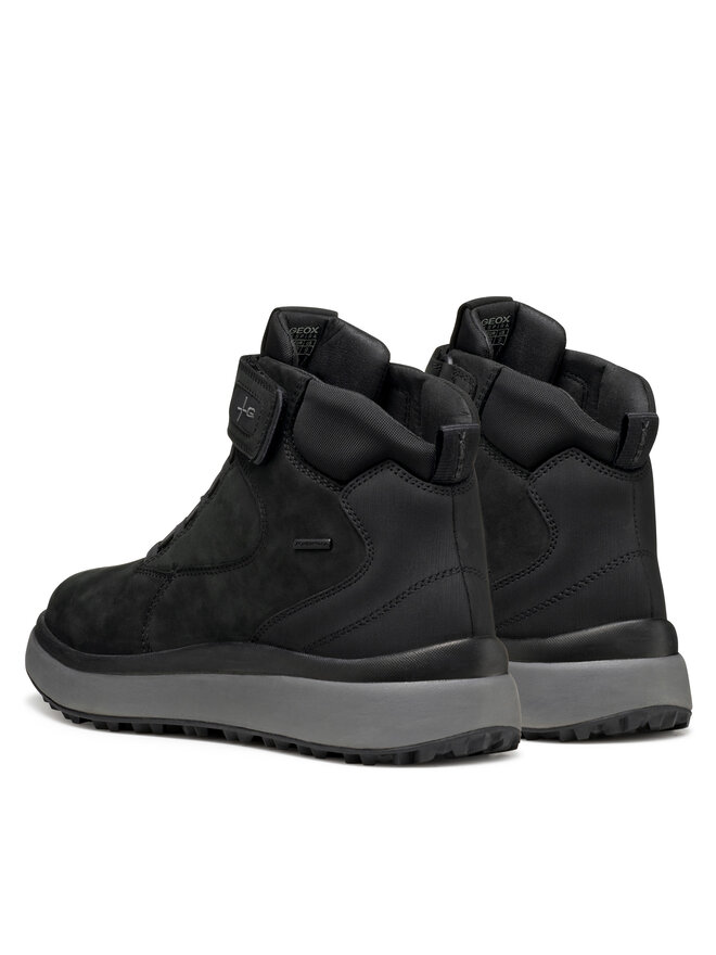 Geox Schnürschuhe Geox U Granito + Grip B A U56FZC 00045 C9999 Schwarz